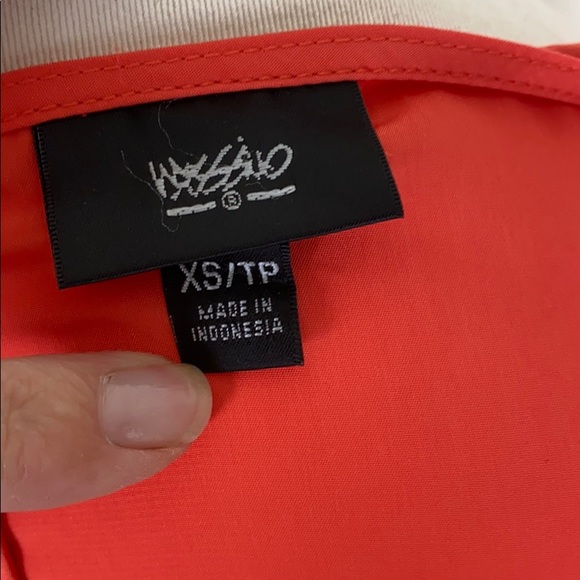 NWT MOSSIMO Orange Sleeveless Summer Dress Sz XSMALL - Picture 6 of 8